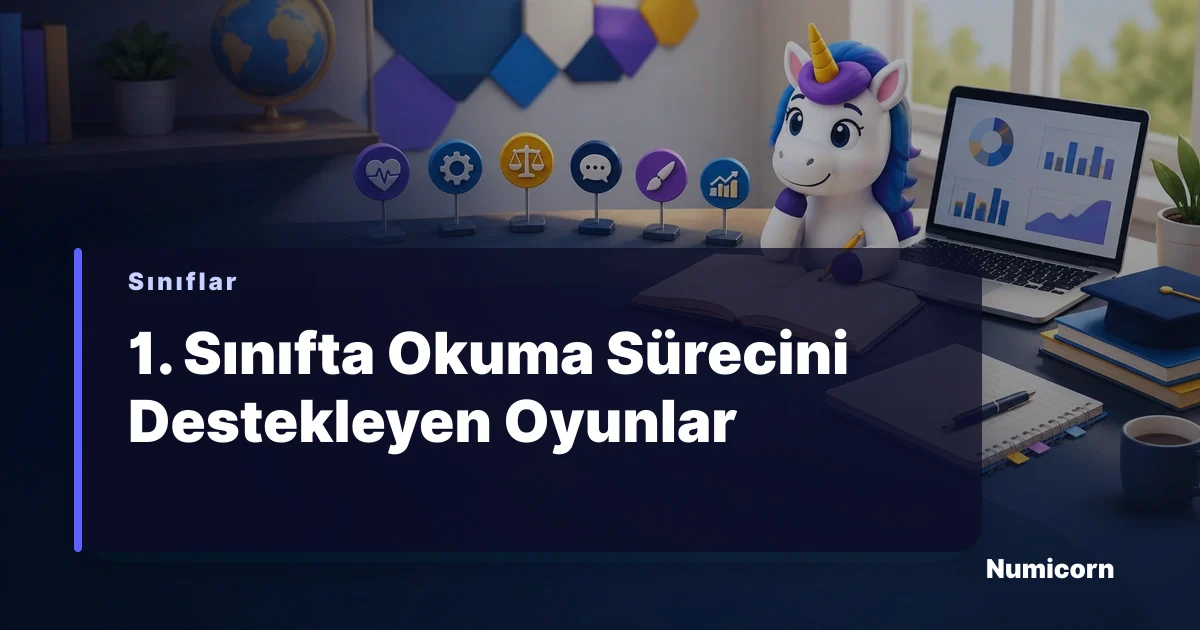 1. sınıf öğrencisi kitap okurken oyun oynuyor