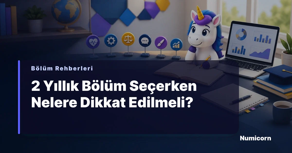 2 yıllık bölüm seçerken dikkat edilmesi gerekenler tercih rehberi