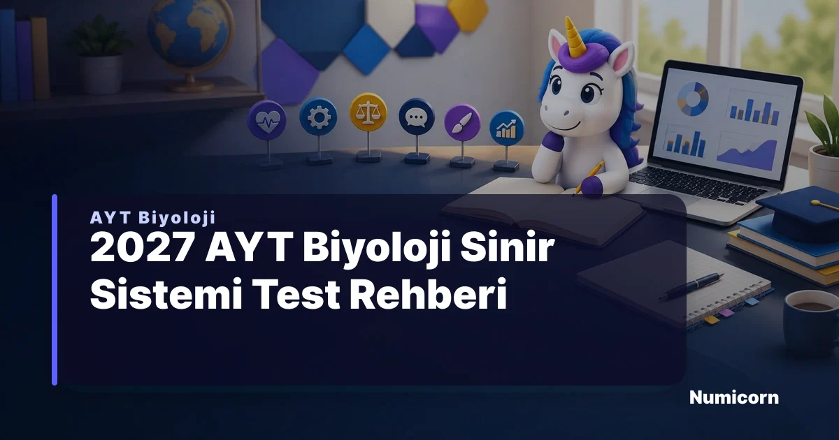 2027 AYT Biyoloji Sinir Sistemi Test Rehberi