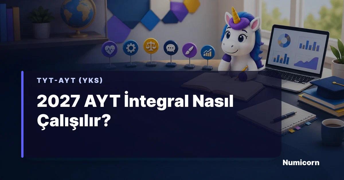 2027 AYT integral çalışma planı ve alan yorumu rehberi