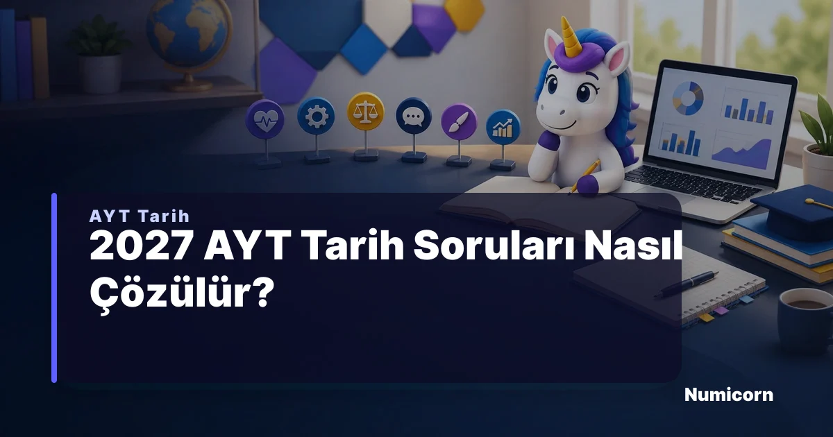 2027 AYT Tarih Soruları Nasıl Çözülür?