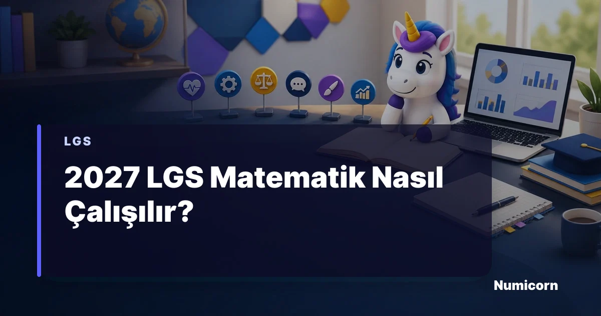 2027 LGS Matematik Nasıl Çalışılır?
