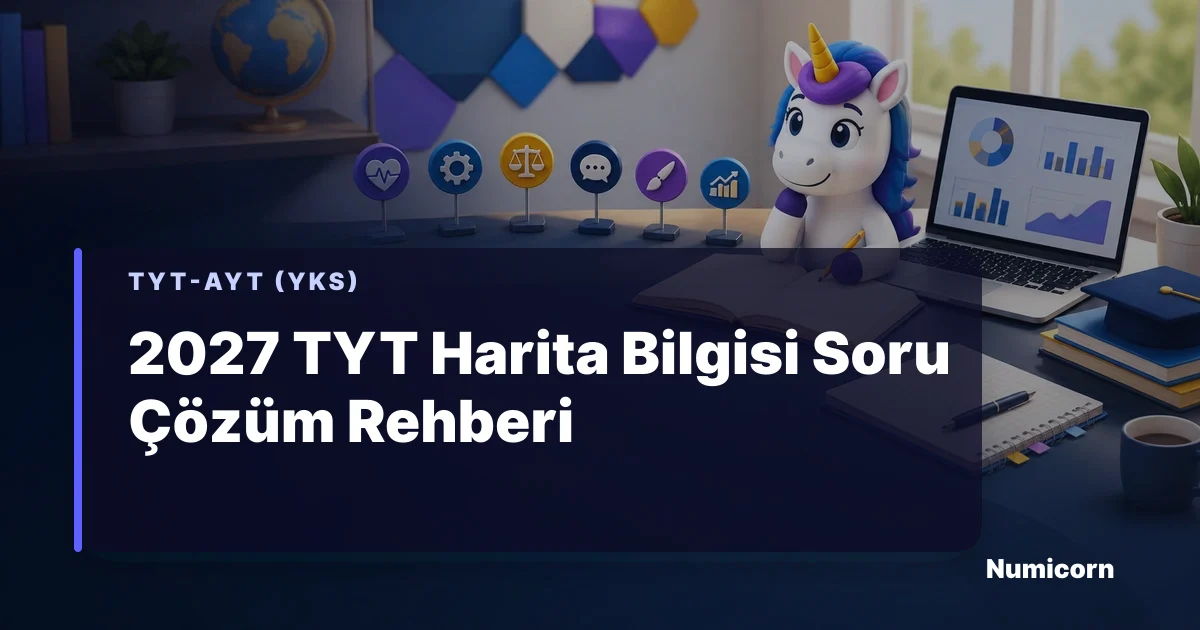 2027 TYT harita bilgisi soru çözüm rehberi