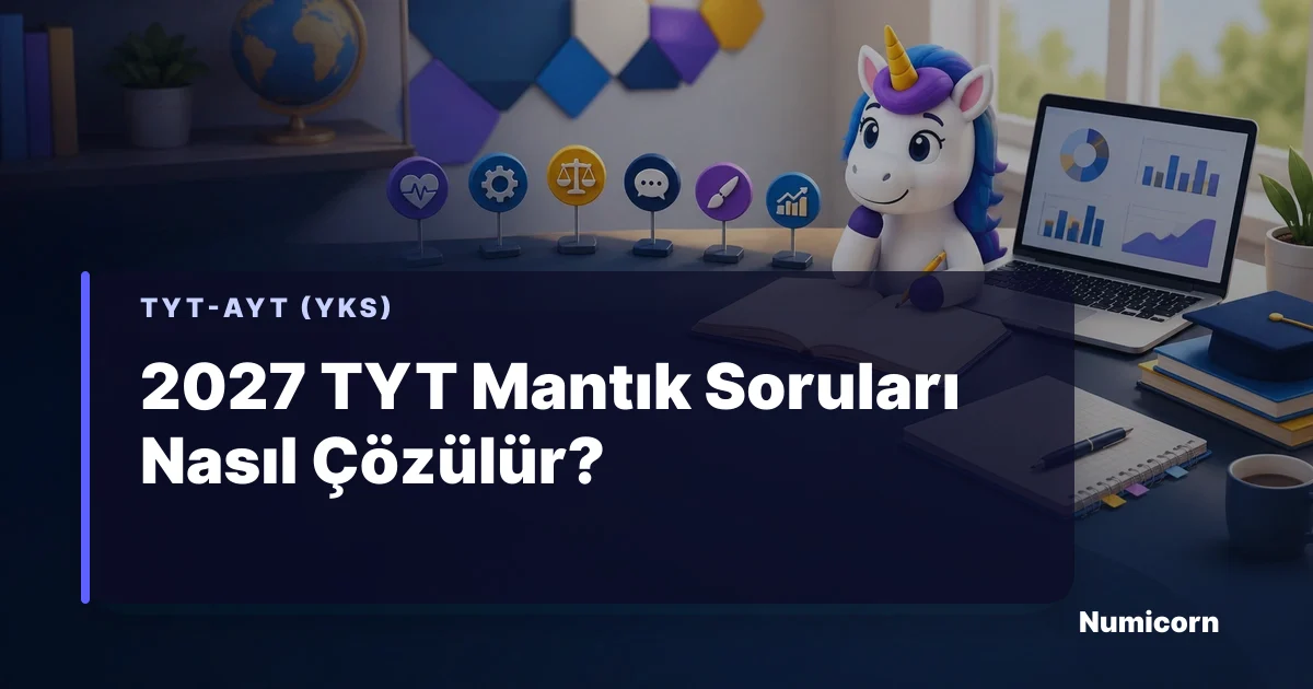 2027 TYT mantık soruları konu özeti ve çözüm rehberi