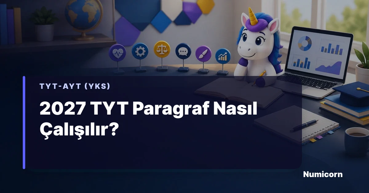 2027 TYT Paragraf nasıl çalışılır rehberi