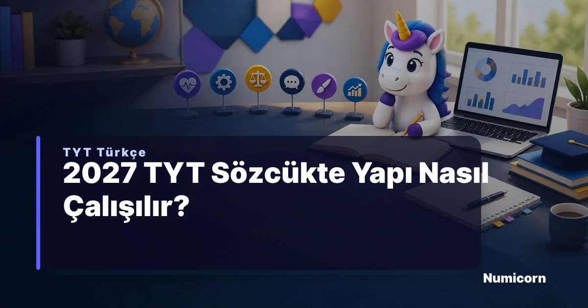 2027 TYT Sözcükte Yapı Nasıl Çalışılır?