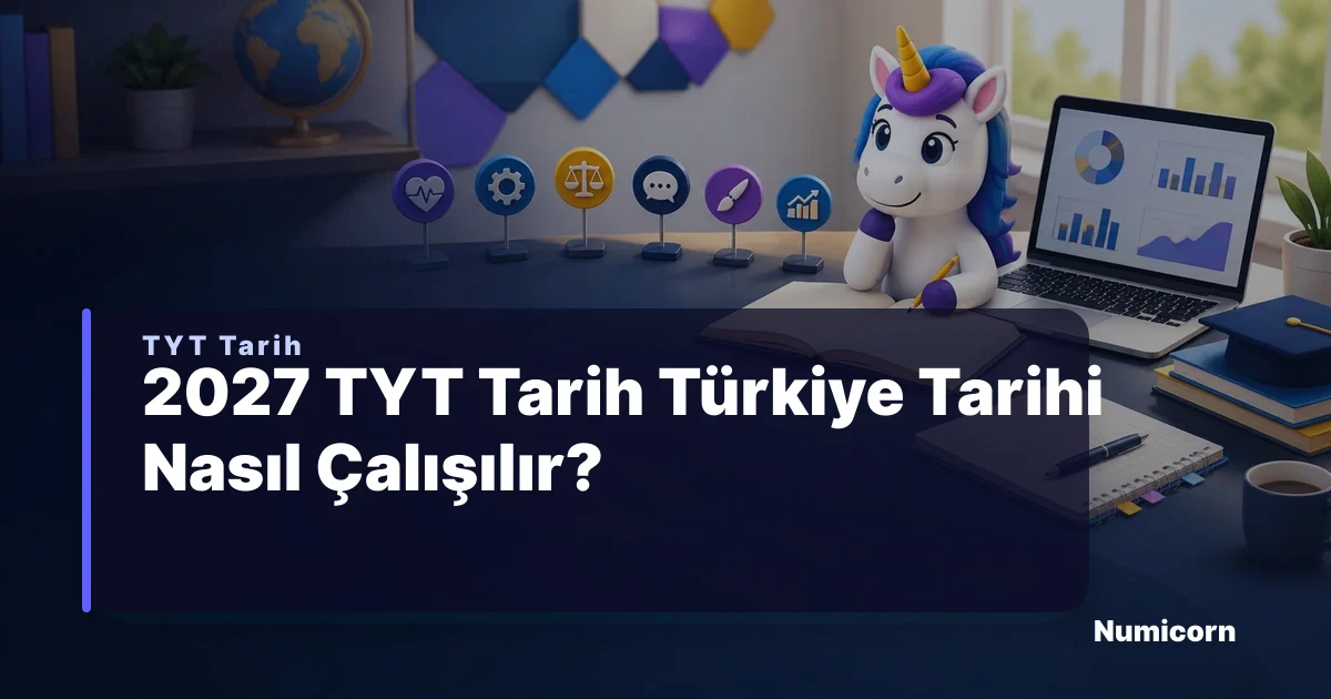 2027 TYT Tarih Türkiye Tarihi Nasıl Çalışılır?