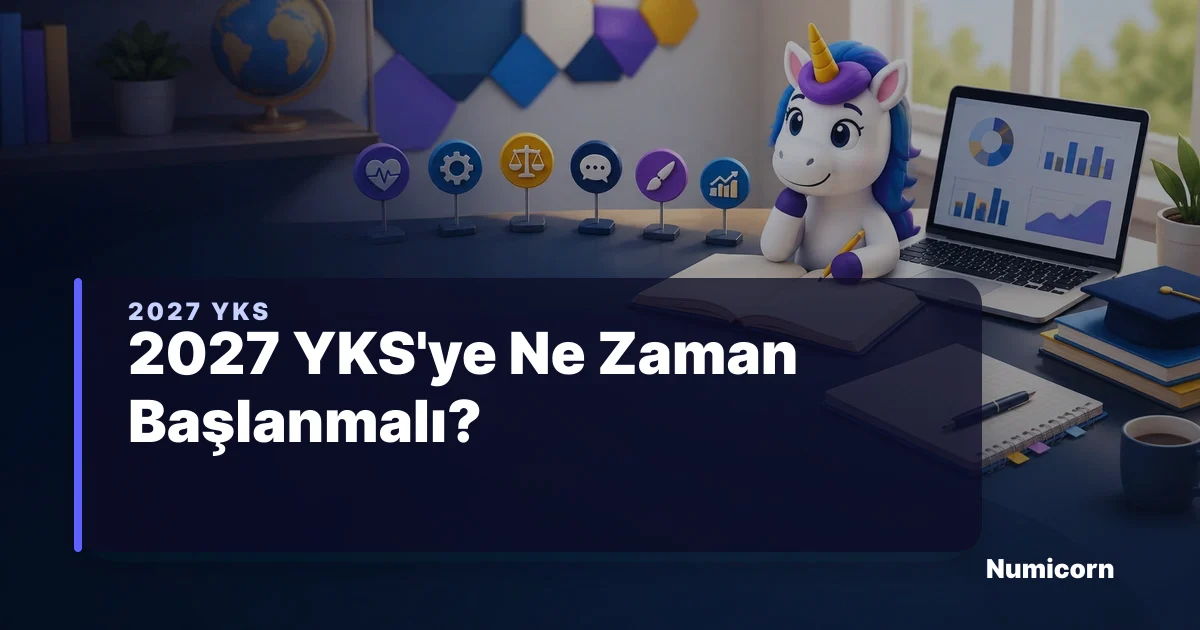 2027 YKS'ye Ne Zaman Başlanmalı?