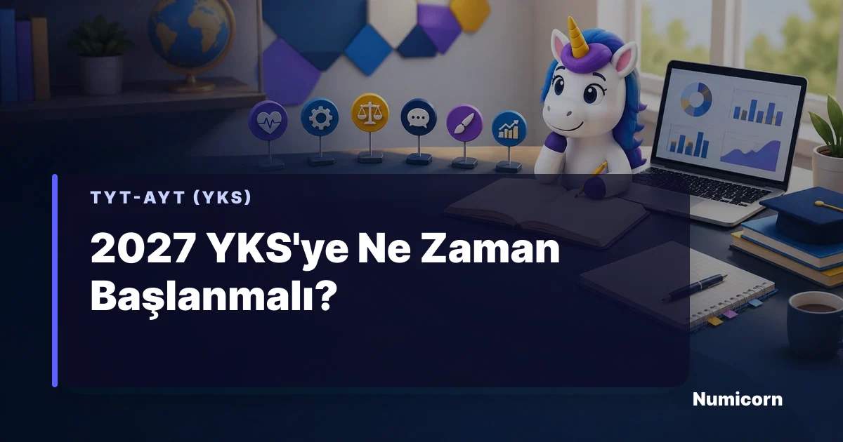 2027 YKS'ye Ne Zaman Başlanmalı?