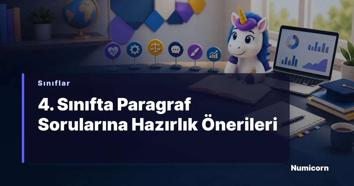 4. sınıf öğrencisi kitap okuyor ve paragraf sorusu çözüyor