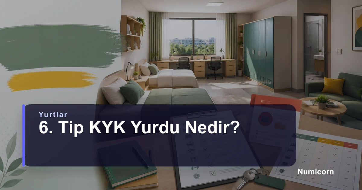 6. tip KYK yurdu nedir kapak görseli