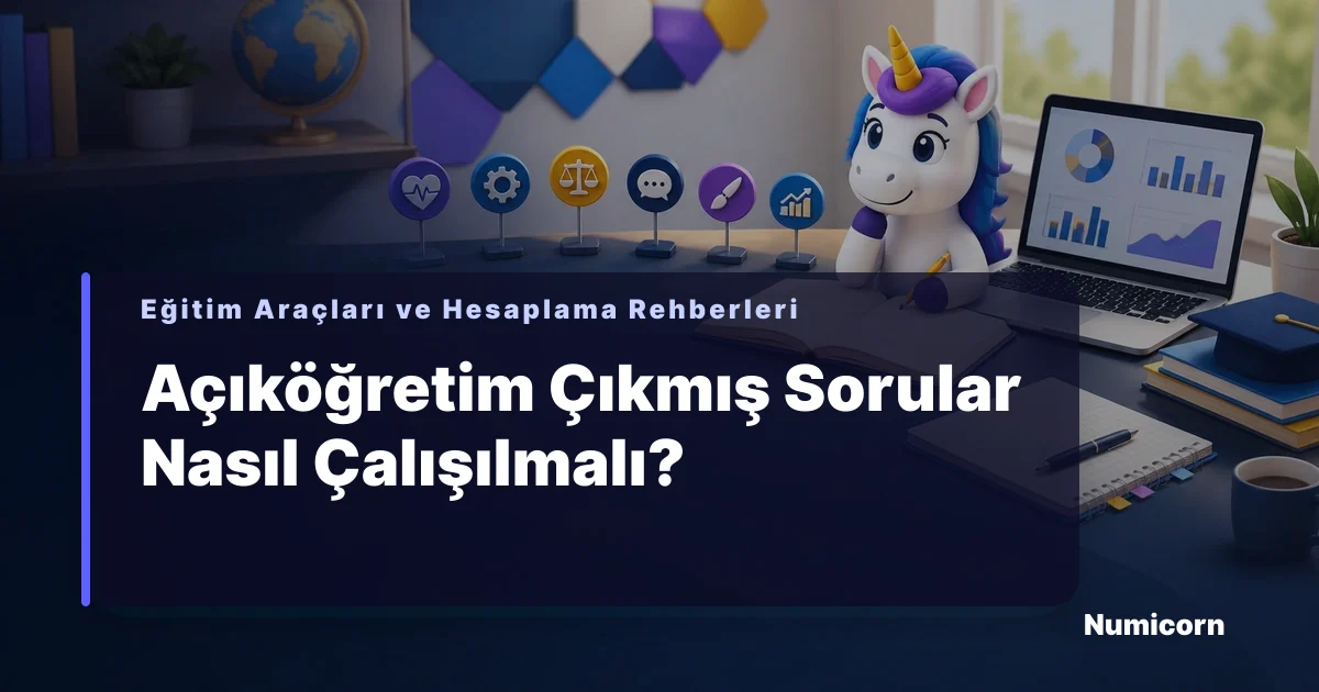 Açıköğretim çıkmış sorularla çalışma rehberi görseli
