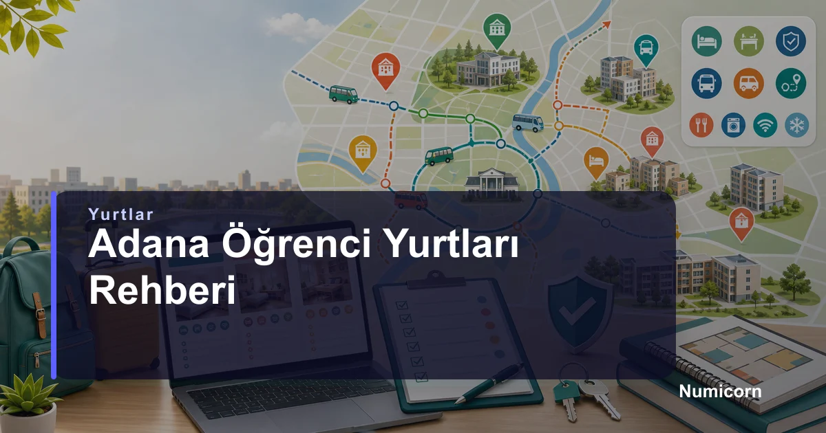 Adana öğrenci yurtları rehberi kapak görseli