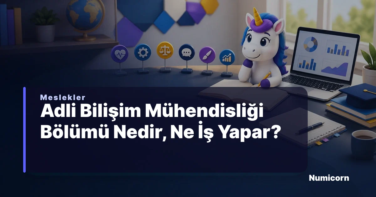 Adli Bilişim Mühendisliği bölümü ve meslek rehberi