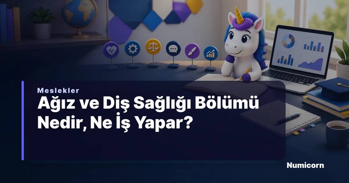 Ağız ve Diş Sağlığı bölümü ve meslek rehberi