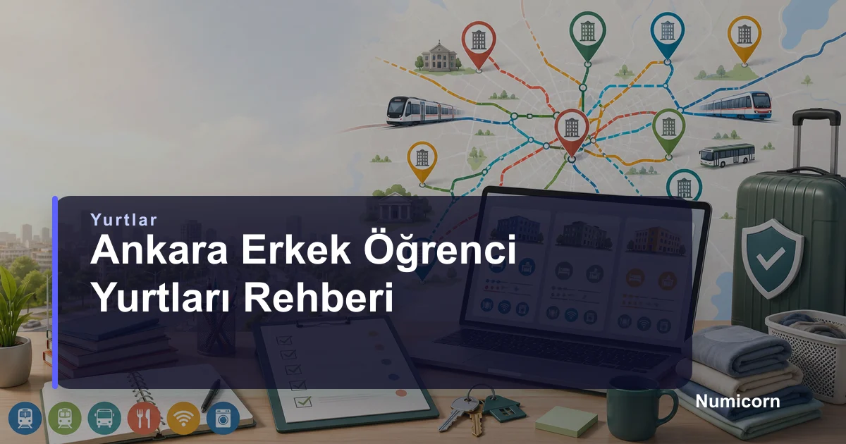 Ankara erkek öğrenci yurtları rehberi kapak görseli