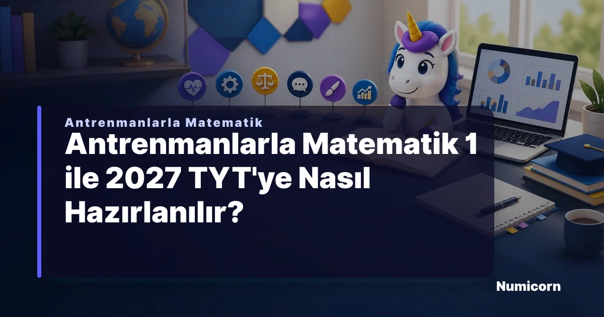 Antrenmanlarla Matematik 1 ile 2027 TYT'ye Nasıl Hazırlanılır?