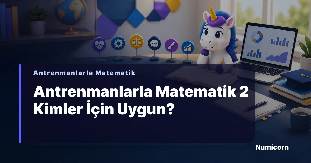 Antrenmanlarla Matematik 2 kimler için uygun rehberi