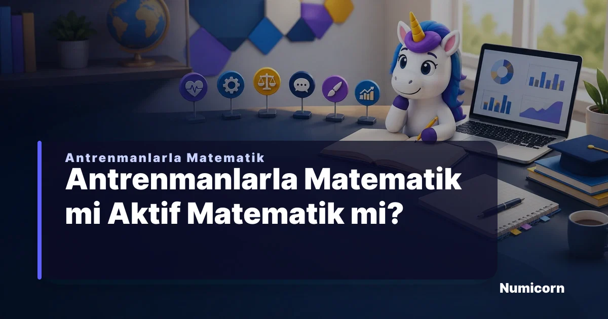 Antrenmanlarla Matematik mi Aktif Matematik mi?
