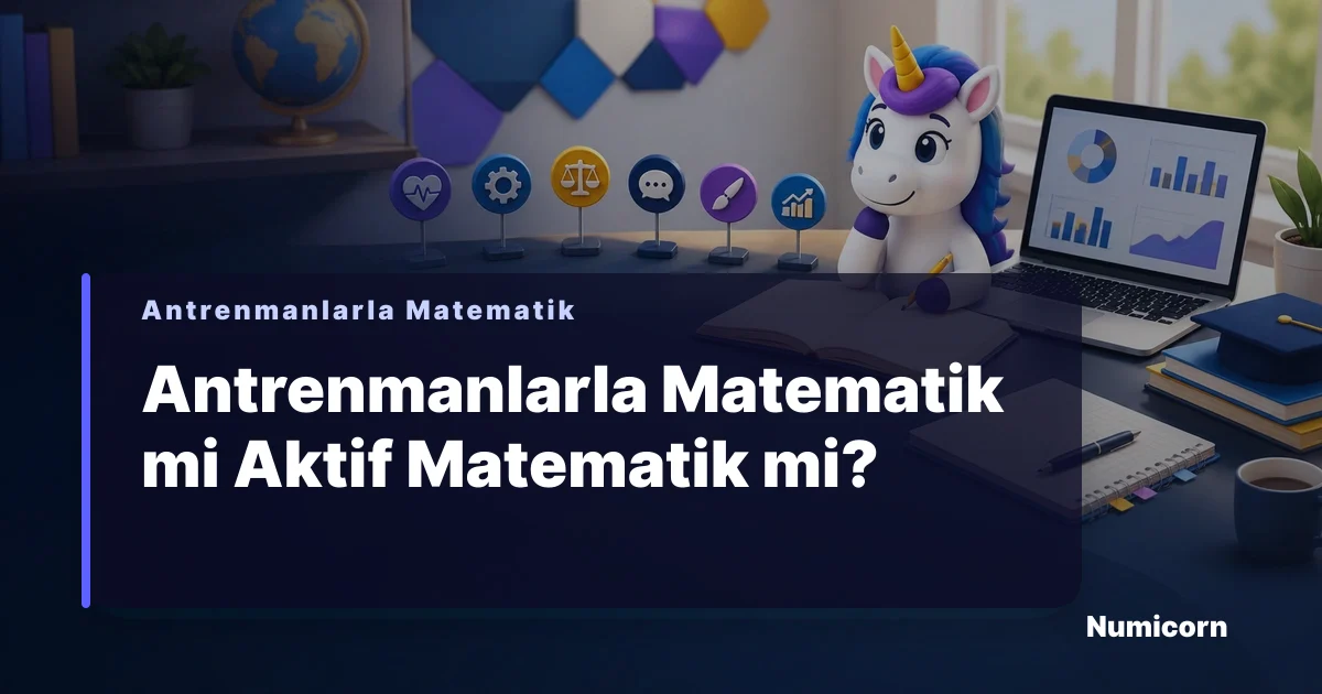 Antrenmanlarla Matematik ve Aktif Matematik kaynak karşılaştırma rehberi