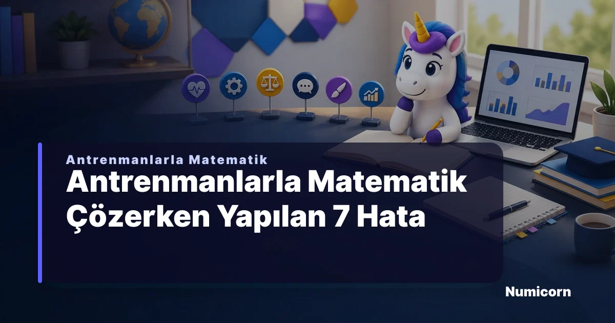 Antrenmanlarla Matematik Çözerken Yapılan 7 Hata