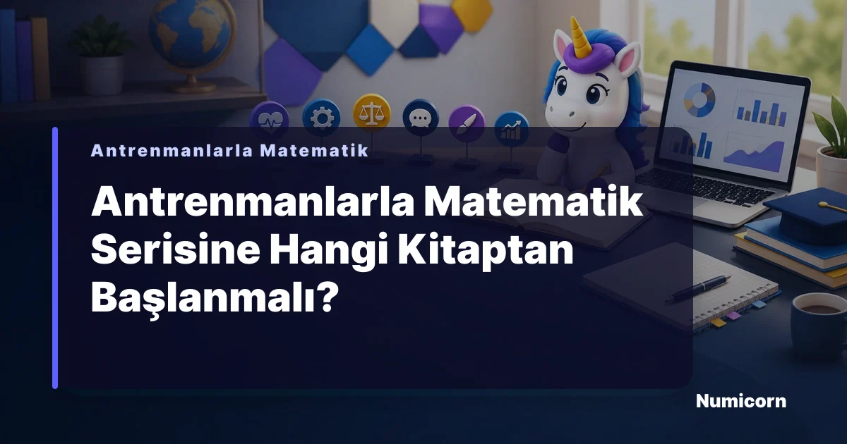 Antrenmanlarla Matematik serisine hangi kitaptan başlanmalı rehberi
