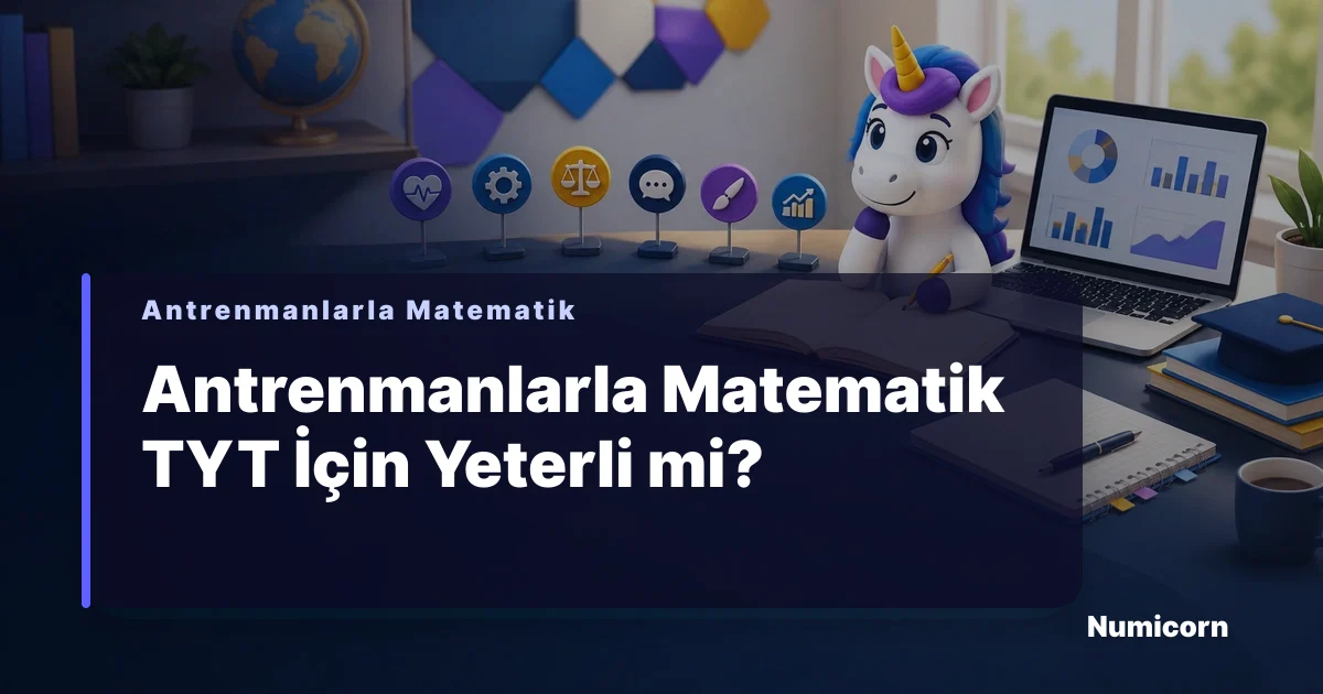 Antrenmanlarla Matematik TYT için yeterli mi rehberi