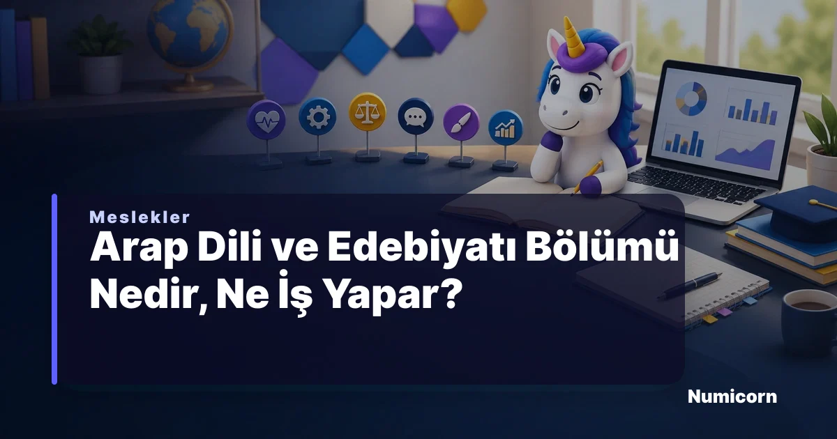 Arap Dili ve Edebiyatı bölümü ve meslek rehberi