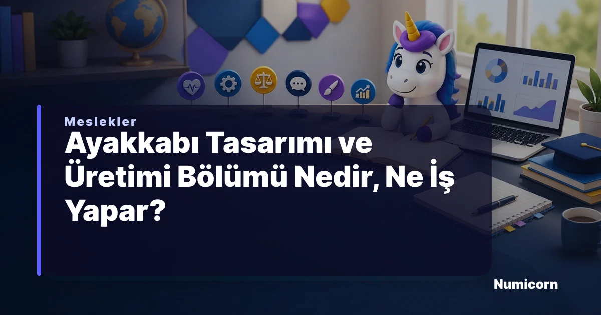 Ayakkabı Tasarımı ve Üretimi bölümü ve meslek rehberi