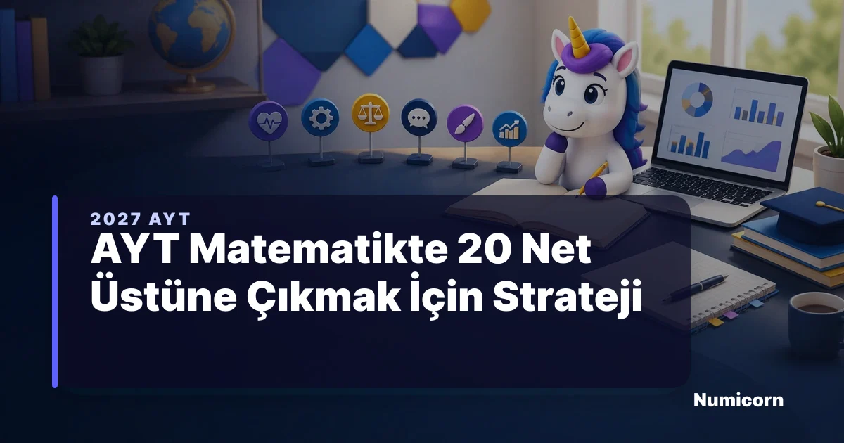 AYT Matematikte 20 Net Üstüne Çıkmak İçin Strateji