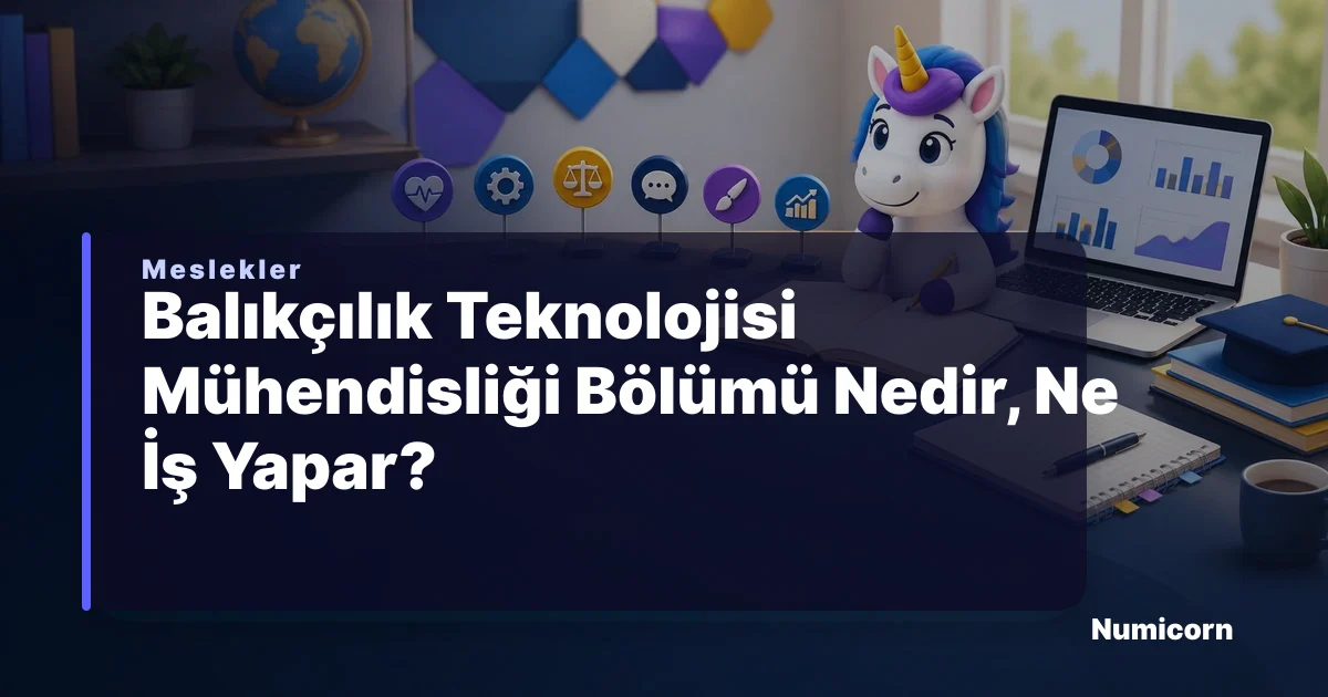 Balıkçılık Teknolojisi Mühendisliği bölümü ve meslek rehberi