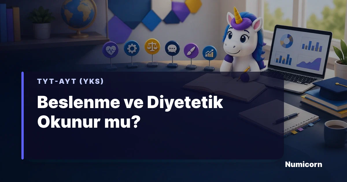 Beslenme ve Diyetetik bölümü tercih rehberi