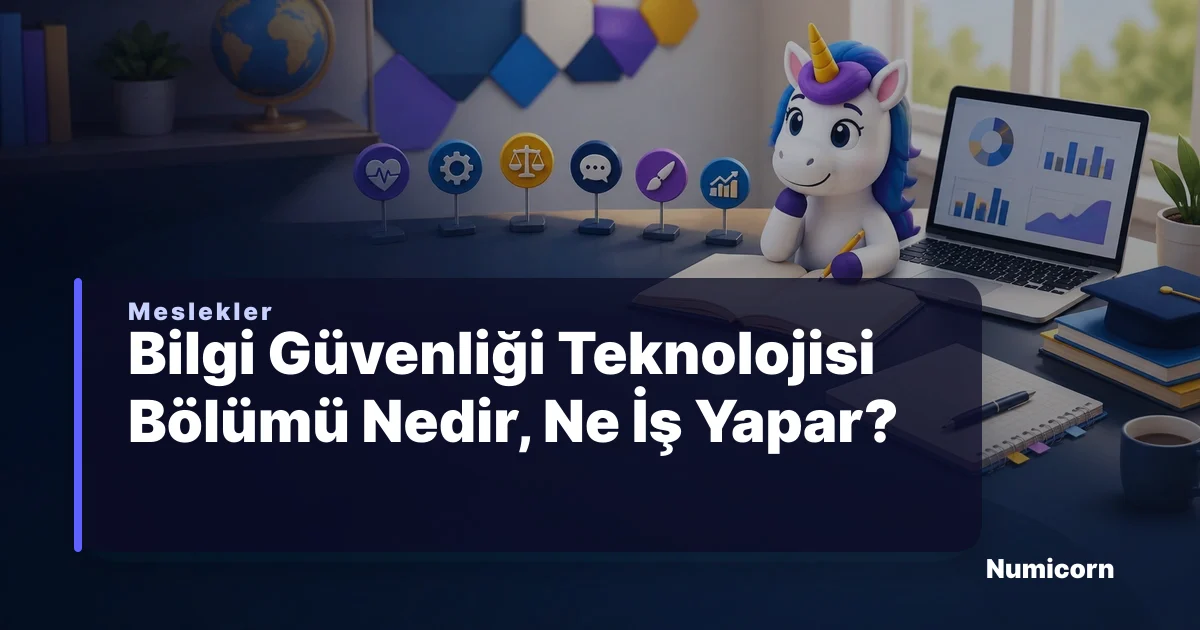 Bilgi Güvenliği Teknolojisi bölümü ve meslek rehberi