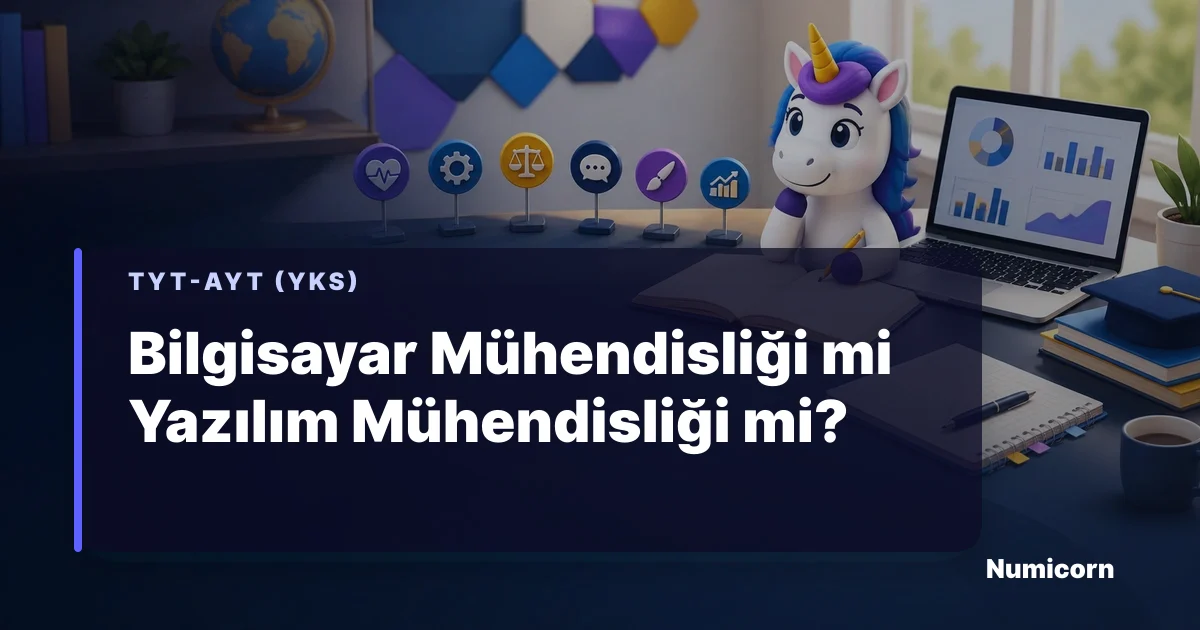 Bilgisayar mühendisliği ve yazılım mühendisliği bölüm karşılaştırması
