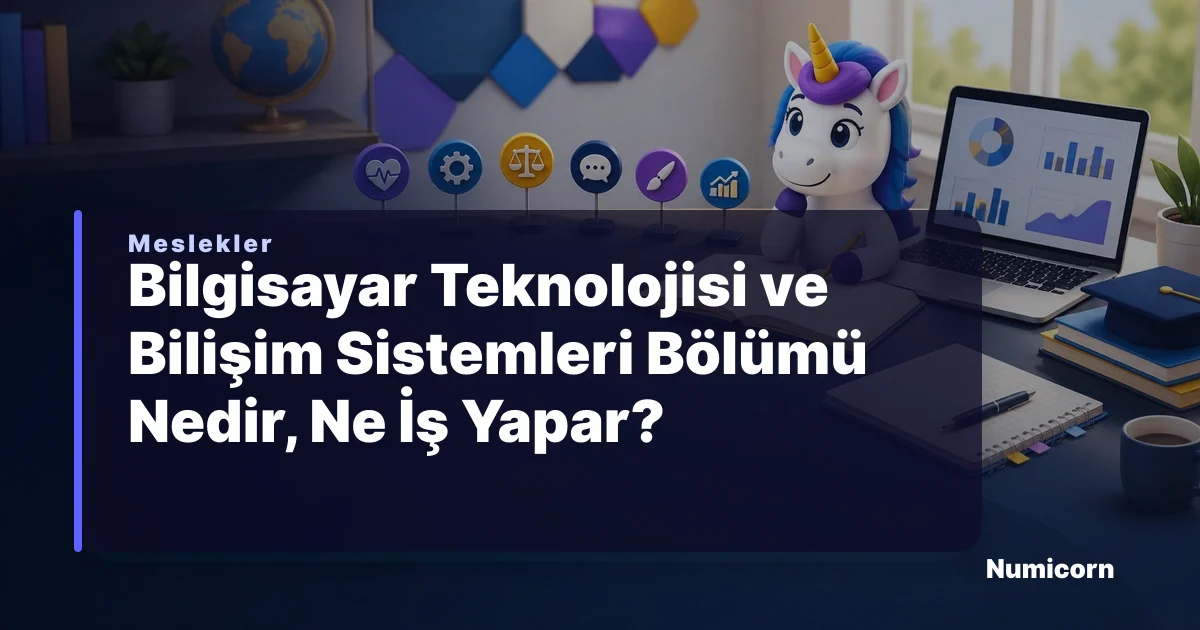 Bilgisayar Teknolojisi ve Bilişim Sistemleri bölümü ve meslek rehberi