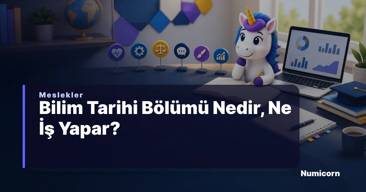 Bilim Tarihi bölümü ve meslek rehberi
