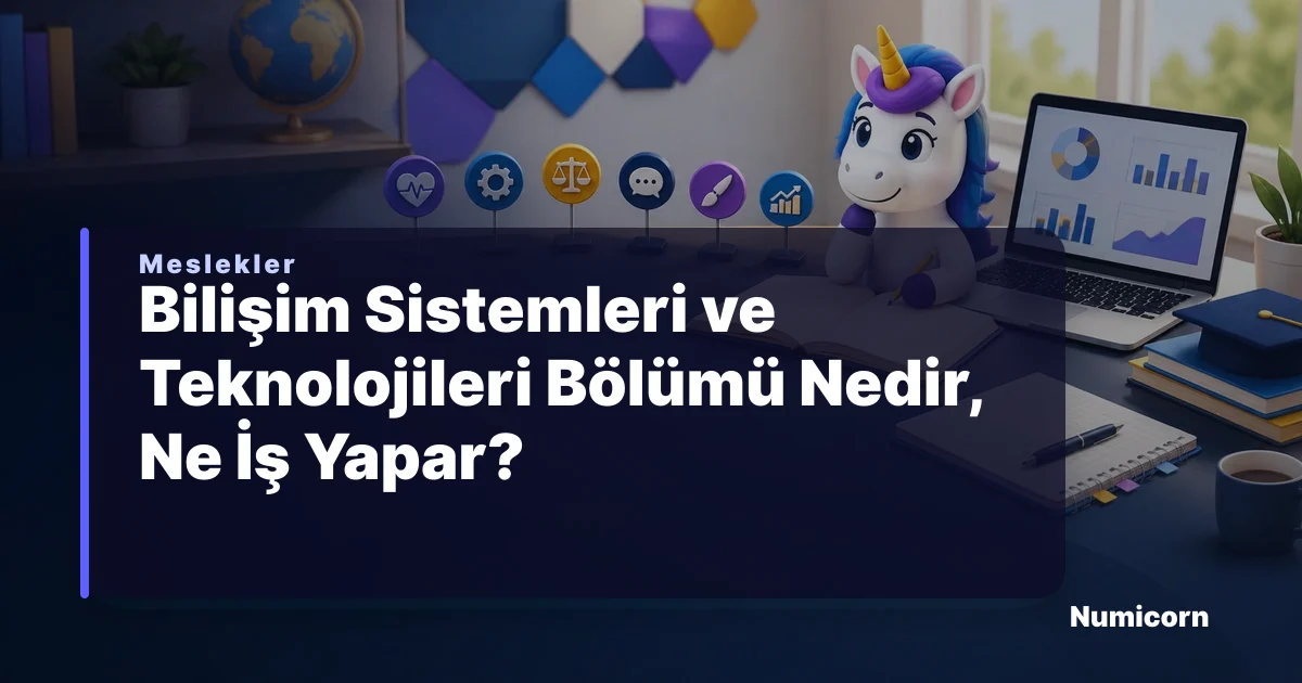 Bilişim Sistemleri ve Teknolojileri bölümü ve meslek rehberi