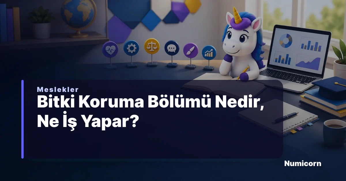 Bitki Koruma bölümü ve meslek rehberi