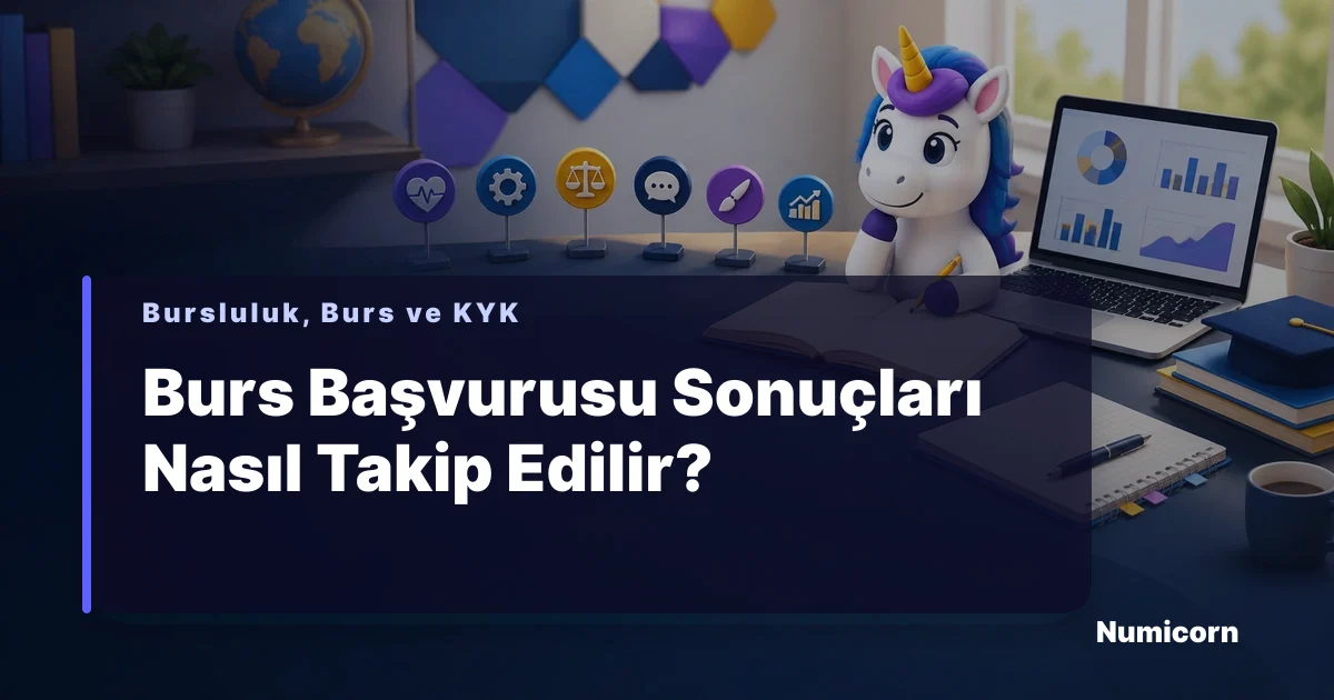 Burs başvurusu sonuçlarını takip etme rehberi görseli
