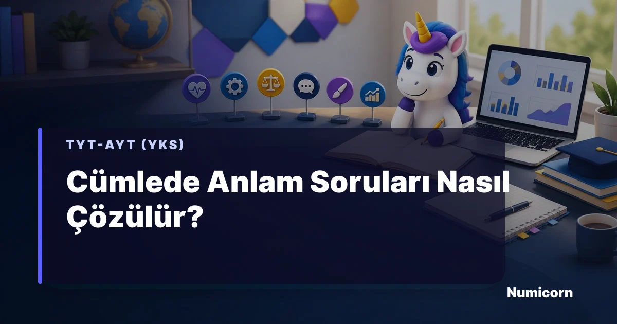 Cümlede anlam soruları çözüm rehberi ve çalışma tabloları