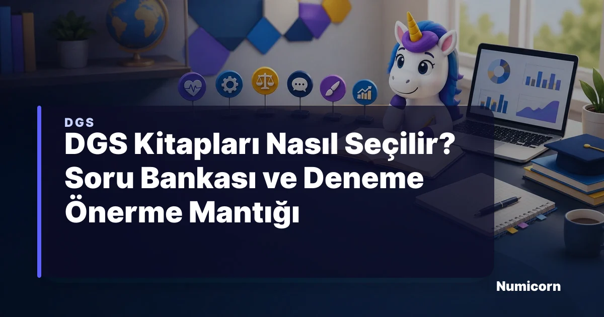 DGS Kitapları Nasıl Seçilir? Soru Bankası ve Deneme Önerme Mantığı