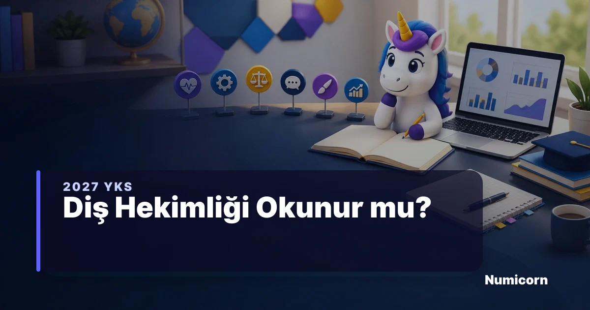 Diş hekimliği okunur mu başlıklı 2027 YKS tercih rehberi kapak görseli