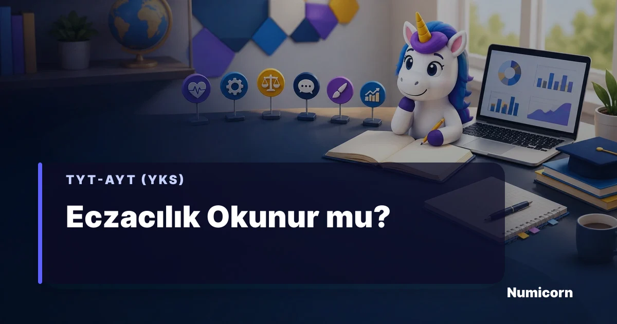 Eczacılık eğitim süreci ve tercih kontrol tabloları