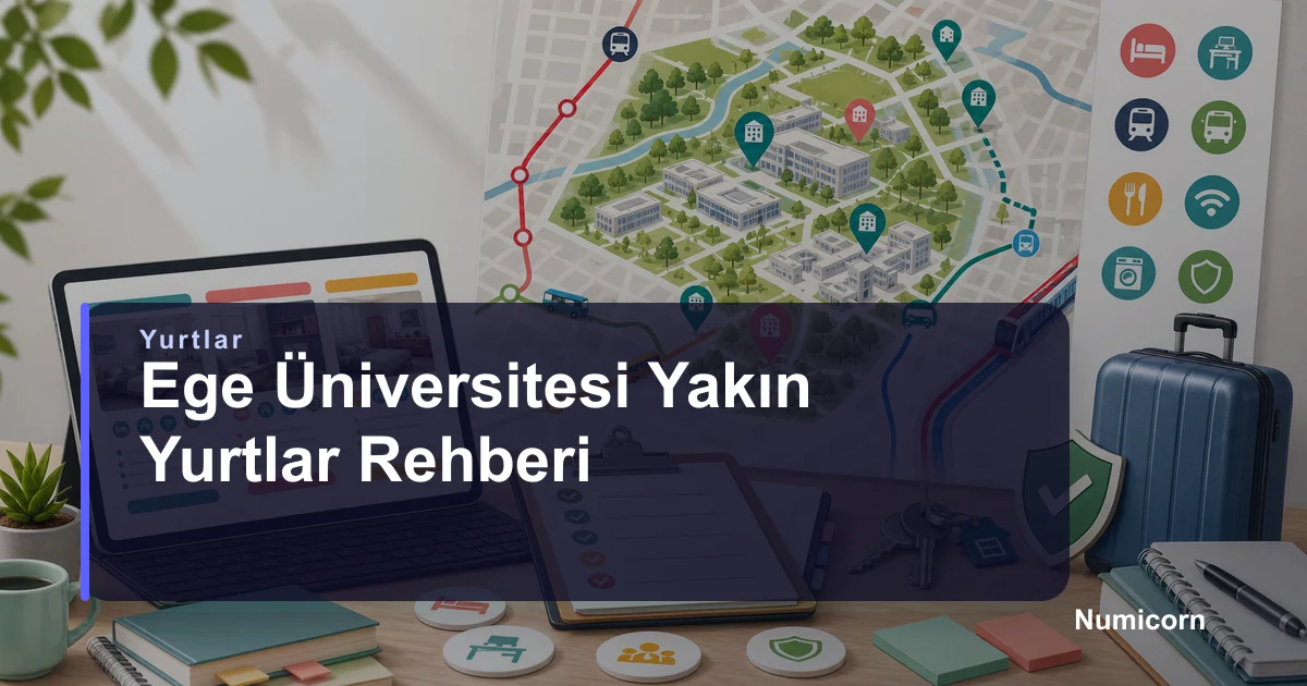 Ege Üniversitesi yakın yurtlar rehberi kapak görseli