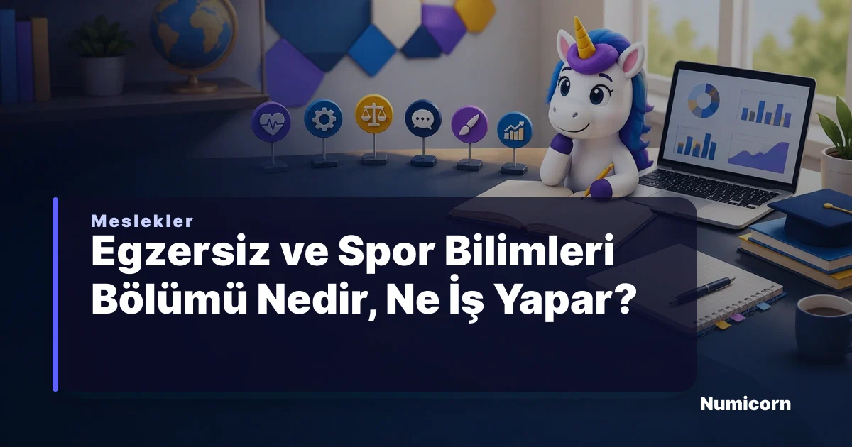 Egzersiz ve Spor Bilimleri bölümü ve meslek rehberi