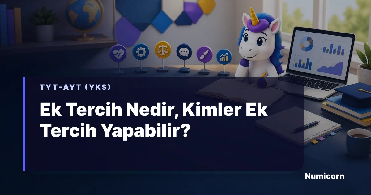 YKS ek tercih ve ek yerleştirme rehberi