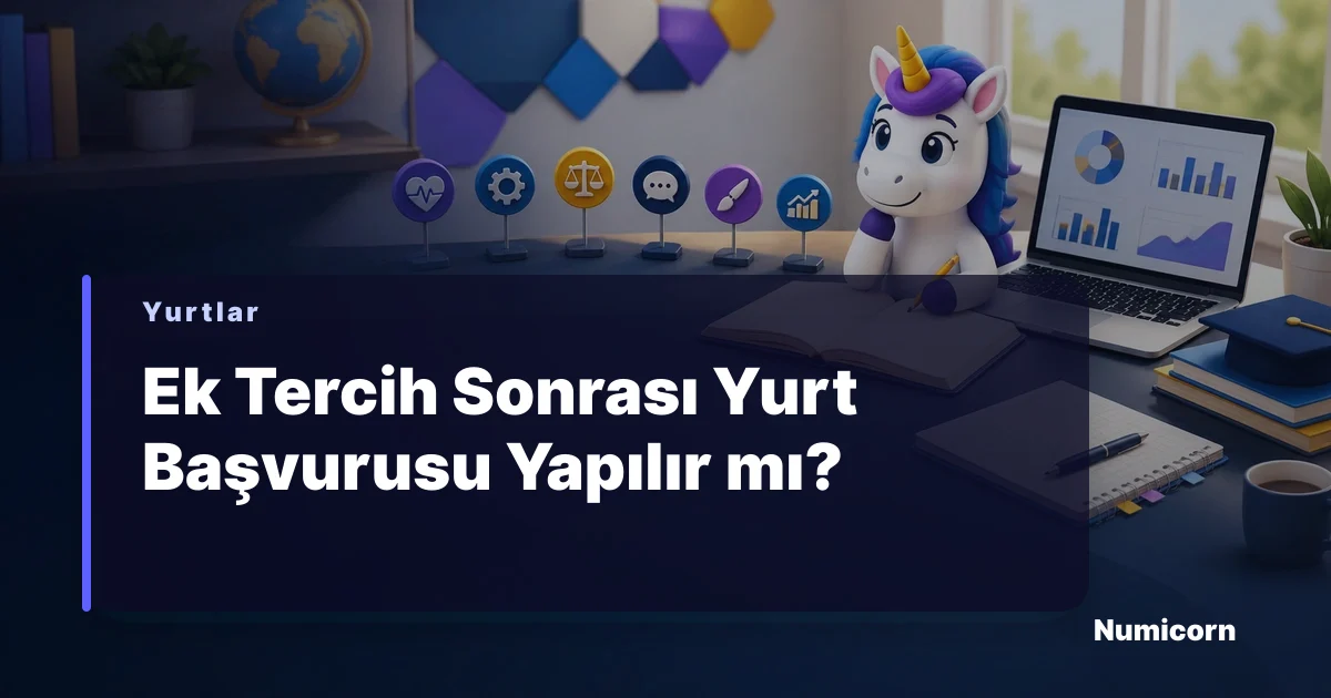 Ek tercih sonrası KYK yurt başvurusu rehberi