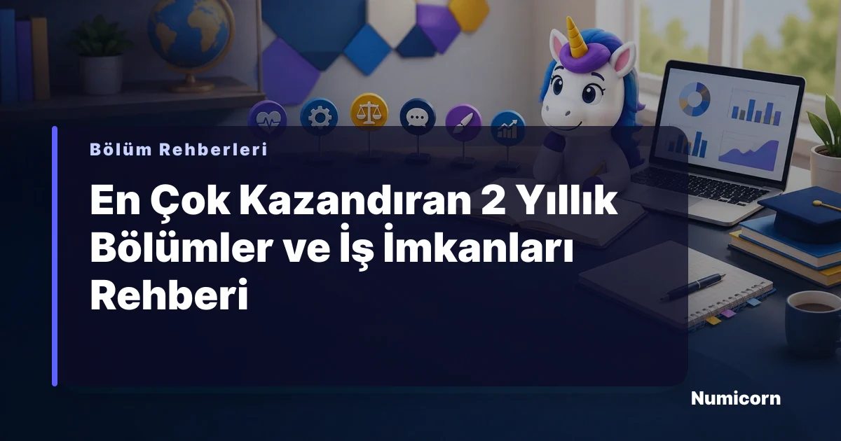 En çok kazandıran 2 yıllık bölümler ve iş imkanları rehberi