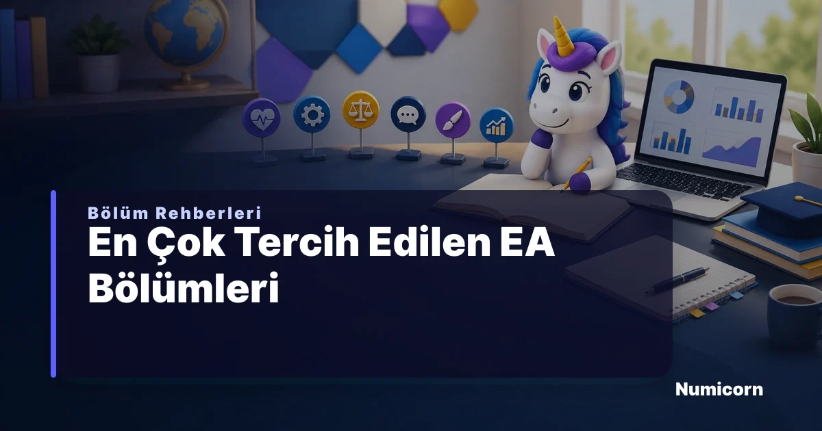 En çok tercih edilen EA bölümleri ve tercih rehberi