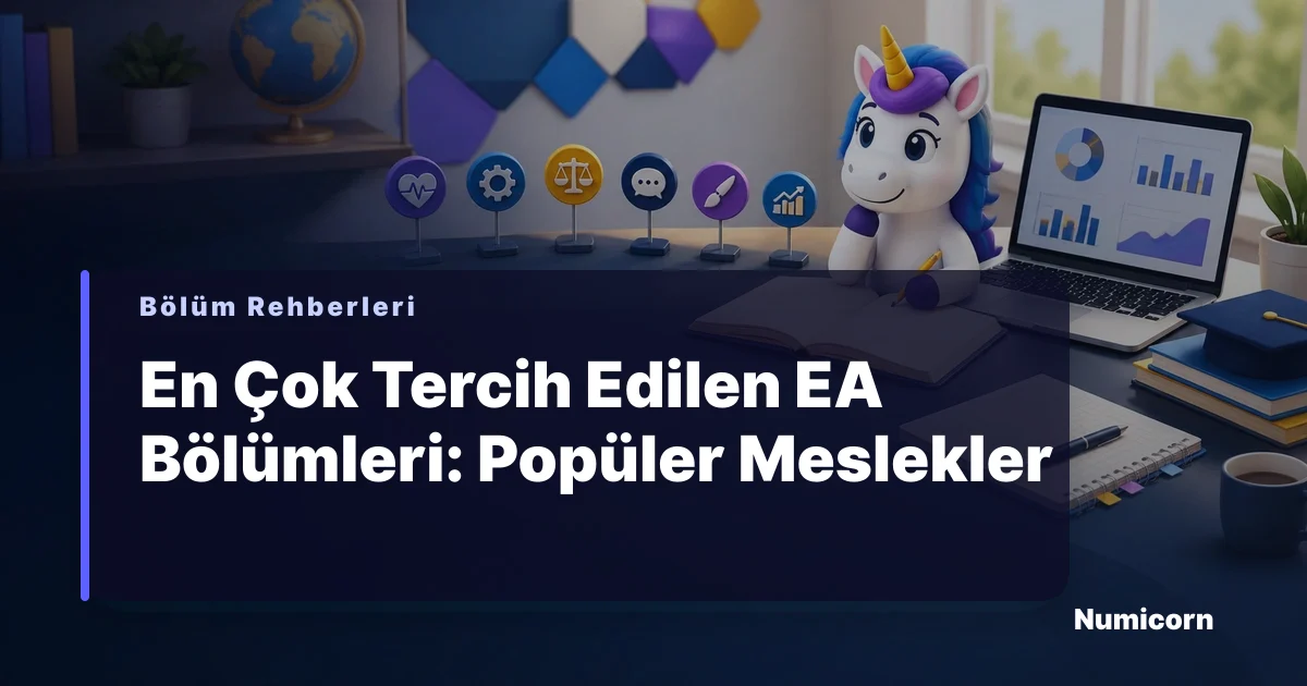 En çok tercih edilen EA bölümleri ve tercih rehberi